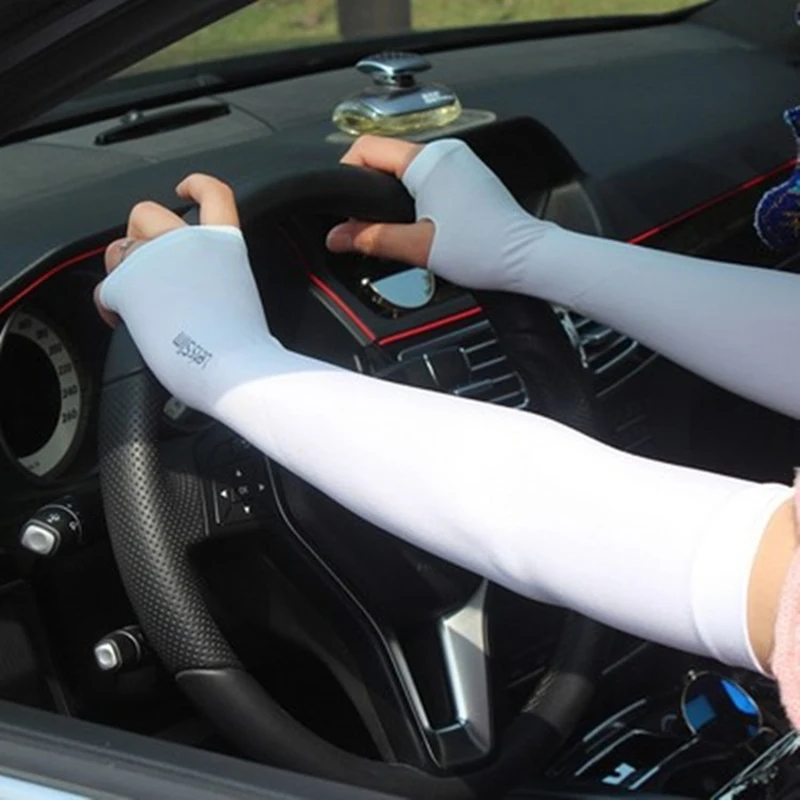 Спортивная одежда Защита Нейлон Велоспорт рук До локтя для женщин от солнца