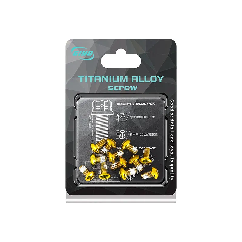 

Дисковый тормозной ротор M5x10, 12 шт., 1 коробка, стандартные тормозные винты T25 для горного велосипеда, велосипедные аксессуары из нержавеющей стали, практичные