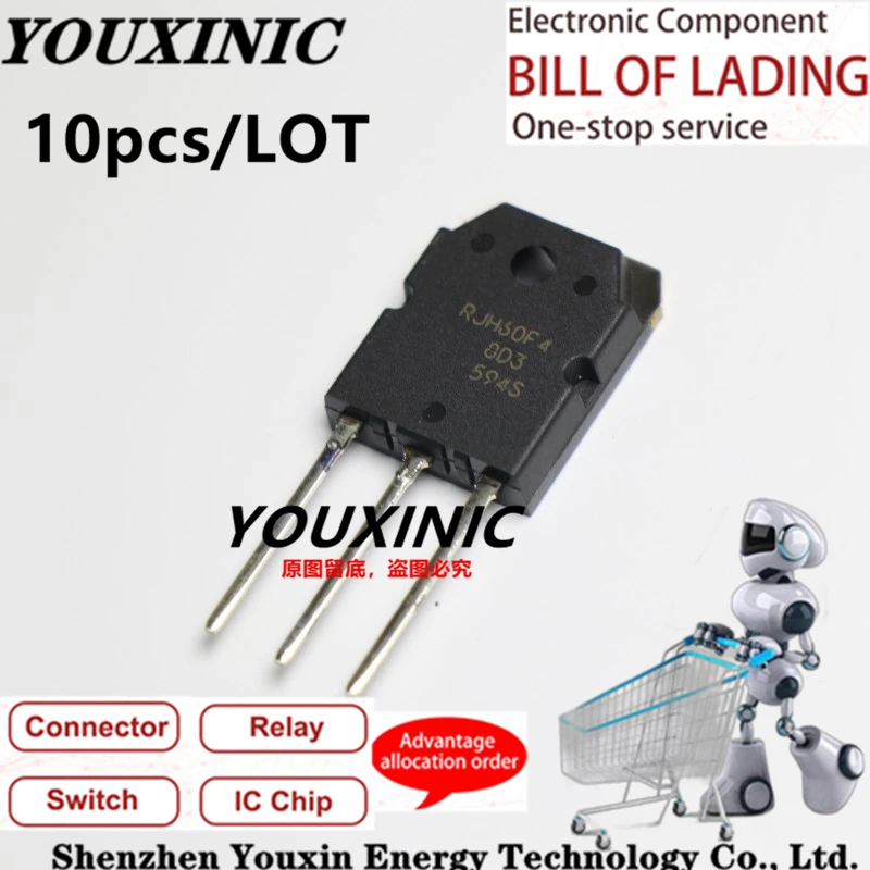 

YOUXINIC 100% New Imported Original RJH60F4DPK RJH60F4 TO-3P IGBT Tube 60A 600V