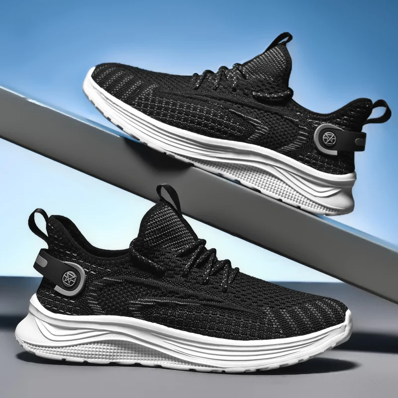 

Мужские кроссовки для бега, новая спортивная обувь большого размера, удобные дышащие кроссовки, модная повседневная обувь для ходьбы и бега