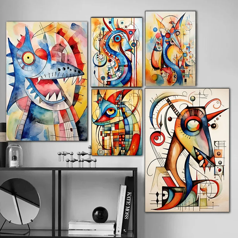 1 шт. абстрактная картина для украшения стен