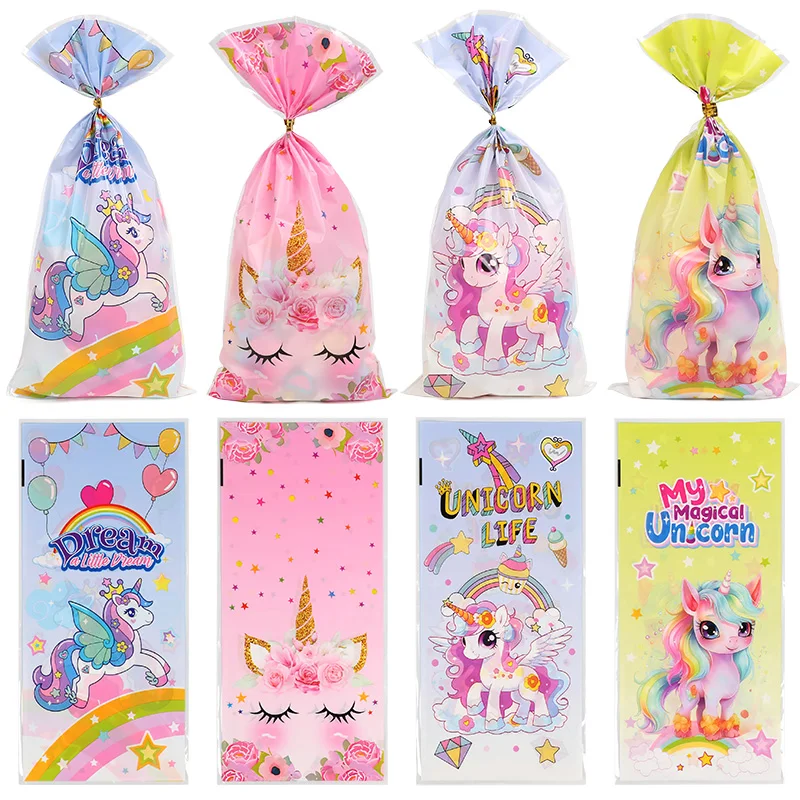 

Подарочные пакеты с единорогом 50 шт