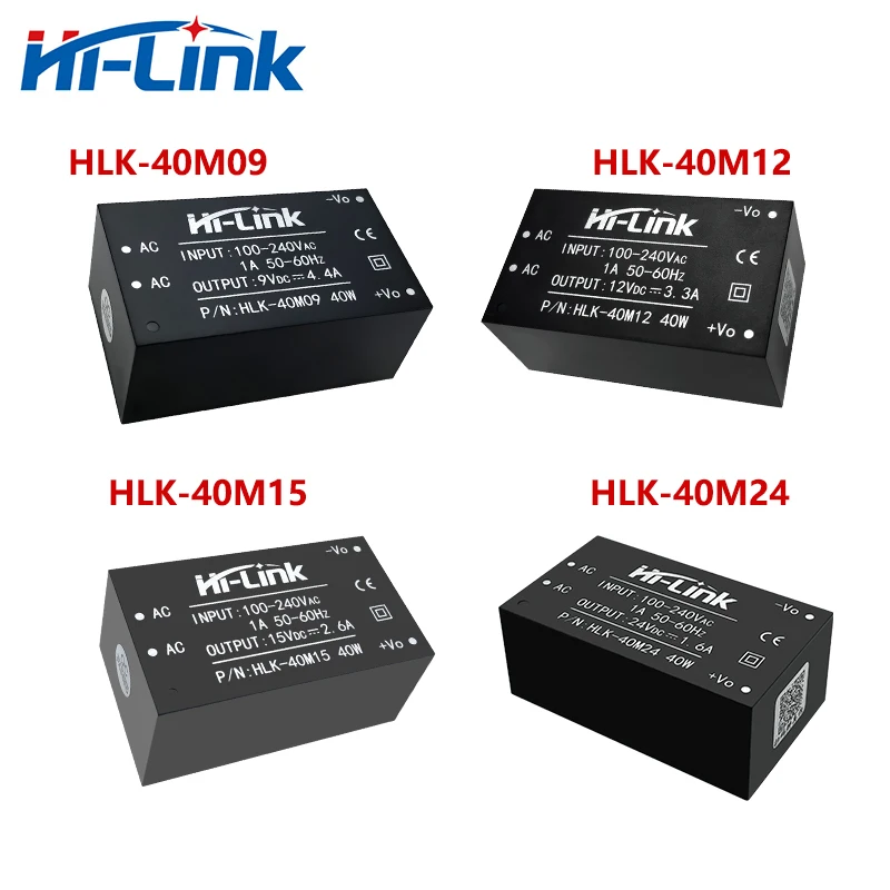Hi-Link HLK-40M12 AC DC изолированный модуль питания 40 Вт 220 В до 12 А выход Бытовая