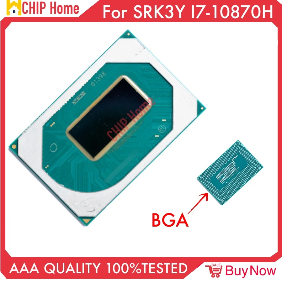 Generation 10H2 BGA chip SRJ8J I9-10885H SRH8T I9-10980HK SRK3Y I7-10870H SRH8P I7-10850H SRJ8F