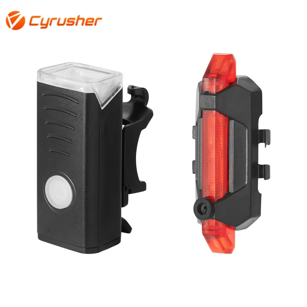 

Cyrusher Bicycle accessories Led bicycle Light Usb Rechargeable lumigrids bike Flashlight