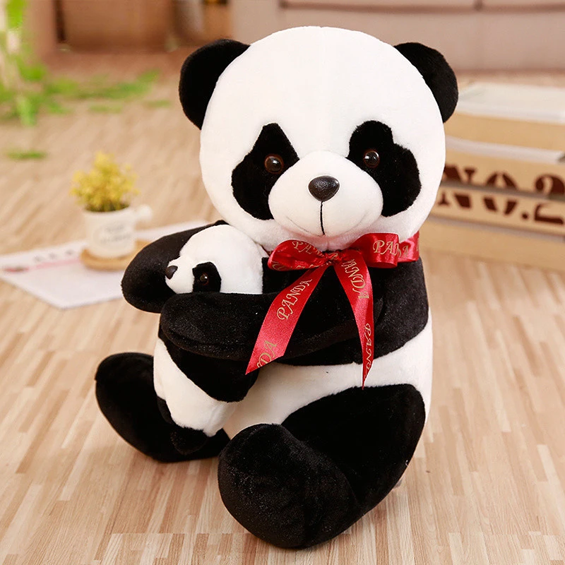 

Милая плюшевая панда, игрушки, мягкая кукла с имитацией животного, Реалистичная панда, обнимающая маленькая панда, детские игрушки, детский подарок