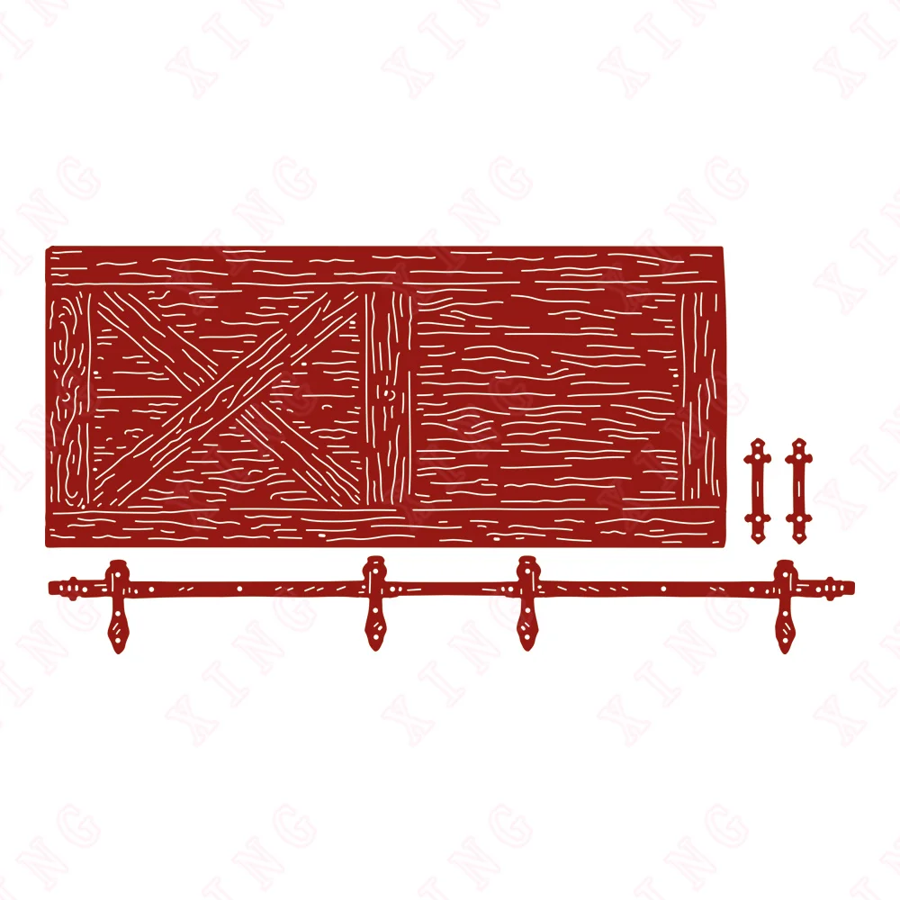 

2022 Metal Cutting Dies Scrapbook Album Decoration Stencil Embossing Templates Diy Greeting Card Handmade in to the Barn Die Set