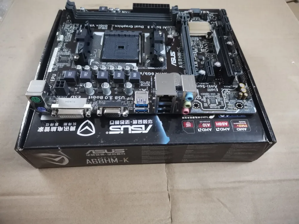 

Новая Встроенная Материнская плата Asus/ASUS A68HM-K FM2 USB3.0 DDR3