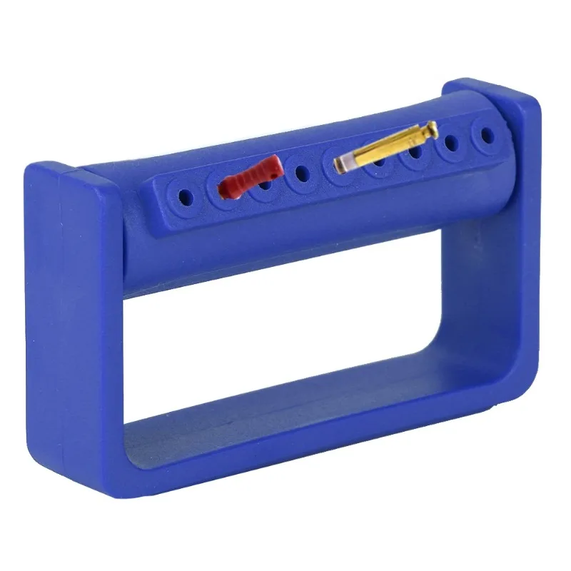 2 шт. 9 отверстий стоматологическая целлюлоза держатель для сверл корневых