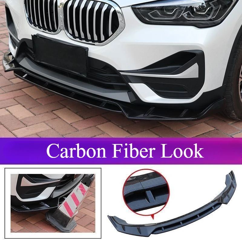 

Для BMW F48 X1 20i 20d 25i 25d x-Drive 2015–2022 Автомобильный передний бампер, спойлер, сплиттер, диффузор, сепаратор, крышка, комплекты кузова