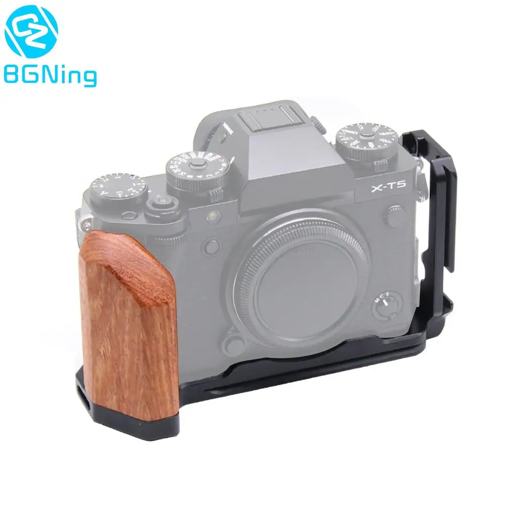 

Camera Protective Case for Fujifilm XT5 L-Shape Quick Release Plate Bracket Vlog Stabilizer DIY Frame for Fuji X-T5 Cage Rig