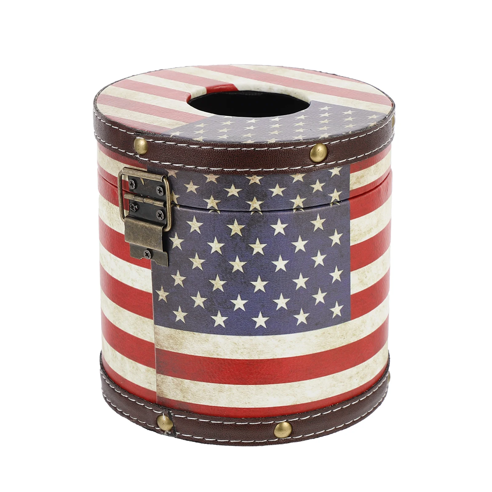 

Tissue Box Case Holder Cover Organizer Container Vintage European Style Facial Paper Dispenser Retro Wood Square Storage box