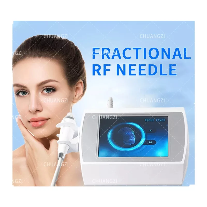 

New Portable Microneedling R-F Fractional Microneedle Machine Acne Treatment Face lift Skin Rejuvenation Beauty Euipment