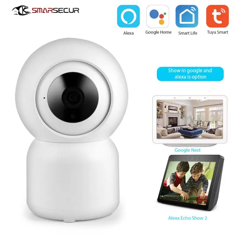 

Wireless Camera Wifi 3d Noise Reduction Image Flip Motion Detection Infrared Night Vision Home Security Smart Camera 1080p Tuya