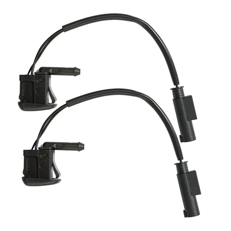 

Left & Right Windshield Washer Nozzle Heated Windscreen Sprayer Jet LR040670 For Land Rover Range Rover L322 2002-2012