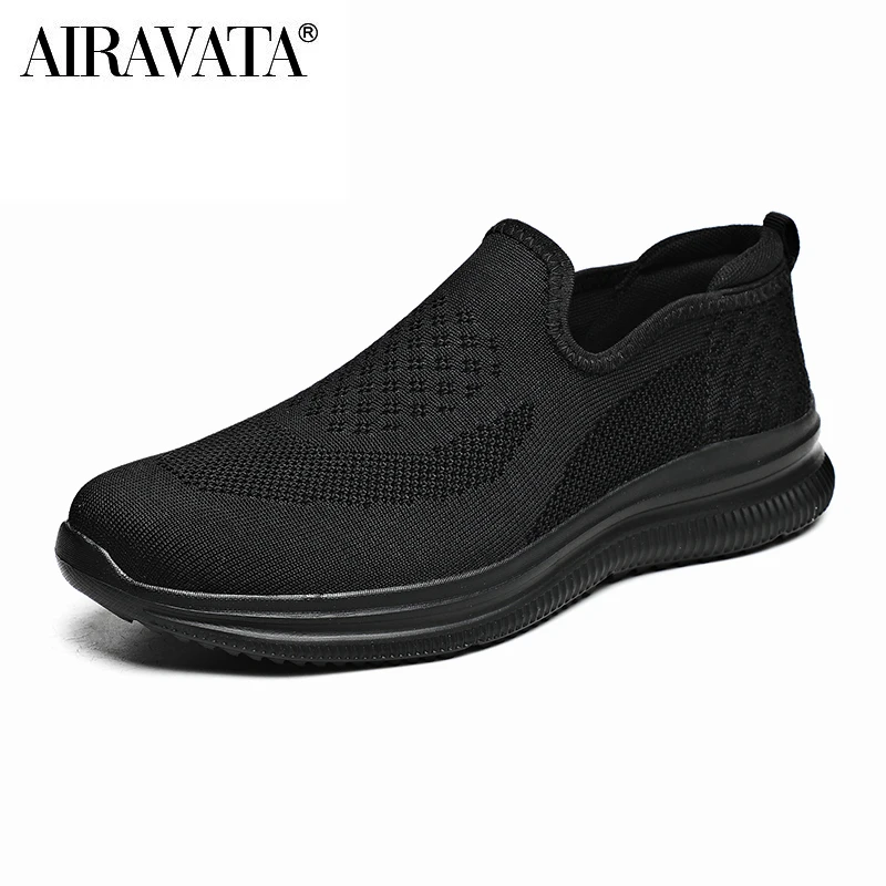 Men Walking Shoes Fashion Casual Shoes Slip on Male Loafers Driving Shoes Flats Plus Size 39-48