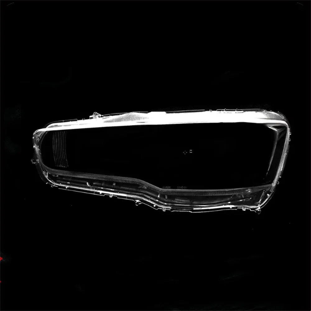Фото HTTCY     Для Mitsubishi Lancer Ex 2008-2016 передняя автомобильная фара, крышка объектива, крышка абажура, корпус фары №3