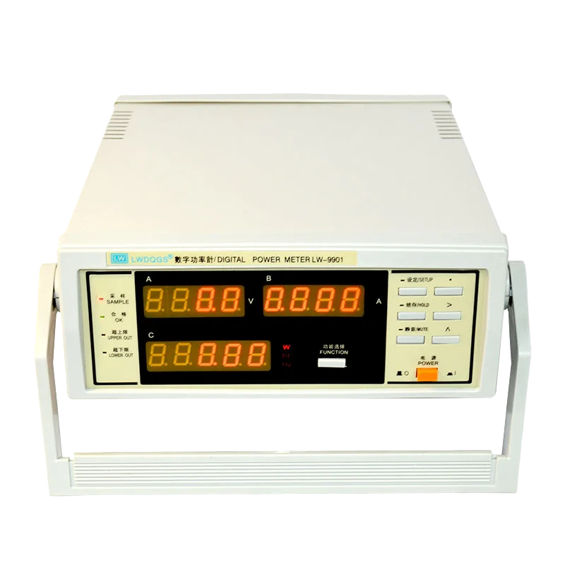 Фото Измеритель мощности Longwei LW-9800 с функцией сигнализации, 600В 20А, цифровой измерительный прибор для измерения тока и напряжения, с большим экраном №4