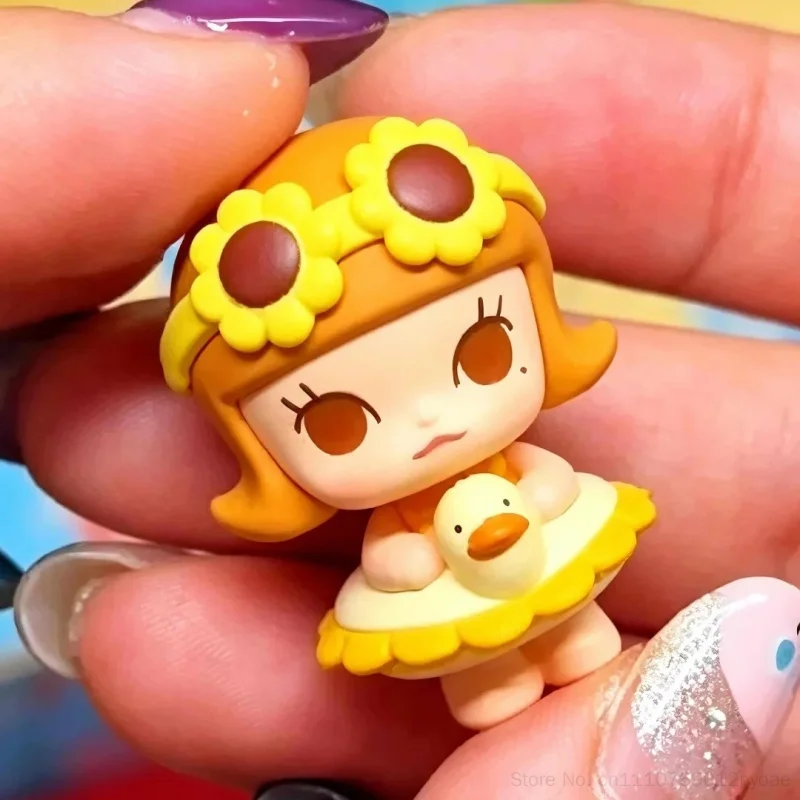 Фото POP MART Blind Box: Новая оригинальная серия Pop Bean Island Vacation – мини-фигурки, аниме-фигурки, декор, загадочный подарок на день рождения №3