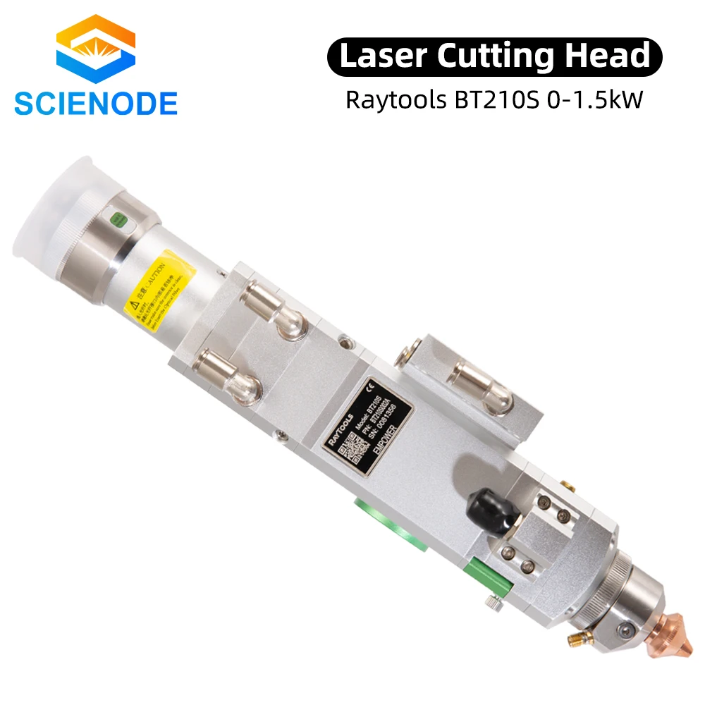 Scienode Raytools BT210S 0-1.5kW Fiber Laser Cutting Head Manual Focus for Raycus IPG Fiber Laser Cutting Machine BT210 enlarge