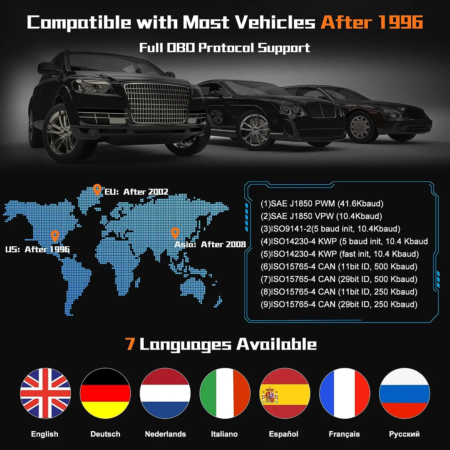 Новый диагностический инструмент V317 OBD2 детектор неисправностей двигателя