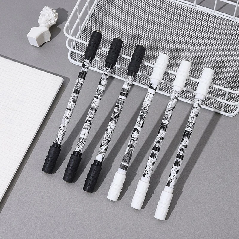 

1pcs Funny Spinning Gaming Pen for Kids Non Slip Trick Rolling Writing Gel Pen Students Child Stationary
