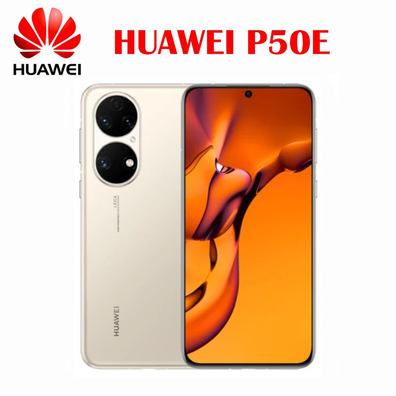 New Huawei P50E 4G Mobile Phone 6.5inch OLED Snapdragon778G IP68 50MP 5X Optical Zoom 4100Mah 66W Fast Charge NFC HarmonyOS 2