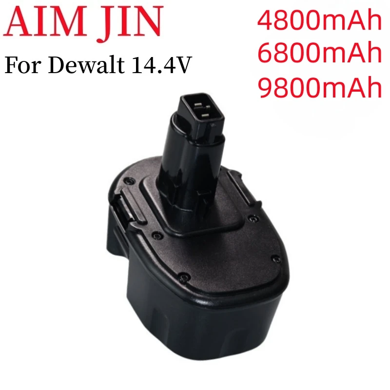 

14.4V 4.8/6.8/9.8Ah Ni-MH Battery For Dewalt DW9091 DW9094 DC9091 DE9091 DE9092 DC613ka DC614ka DC615ka DC612ka