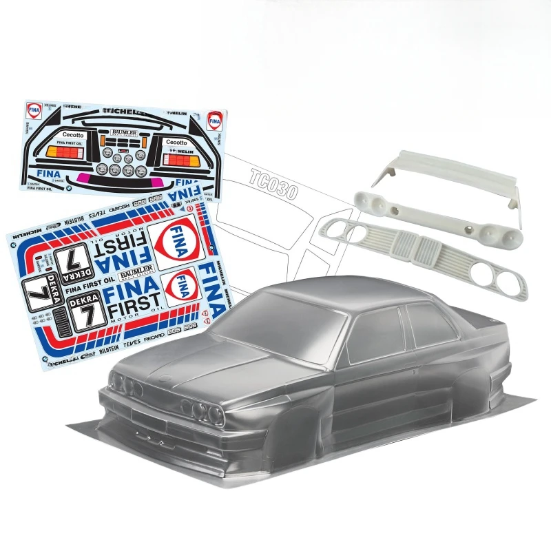 

TC030 1/10 BMWW E30 FINA Tamiya TT01 TT02