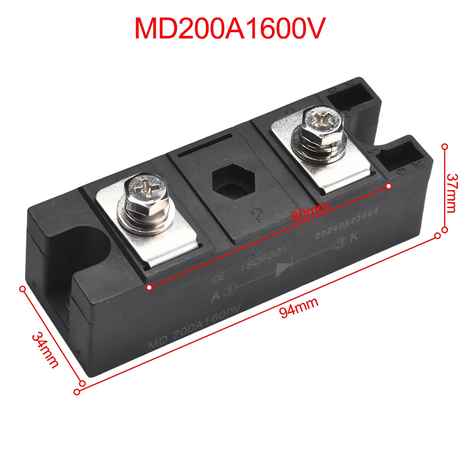 Антиреверсивный зарядный диод MD50A/MD100A/MD200A1600V Модуль антиреверсивного диода