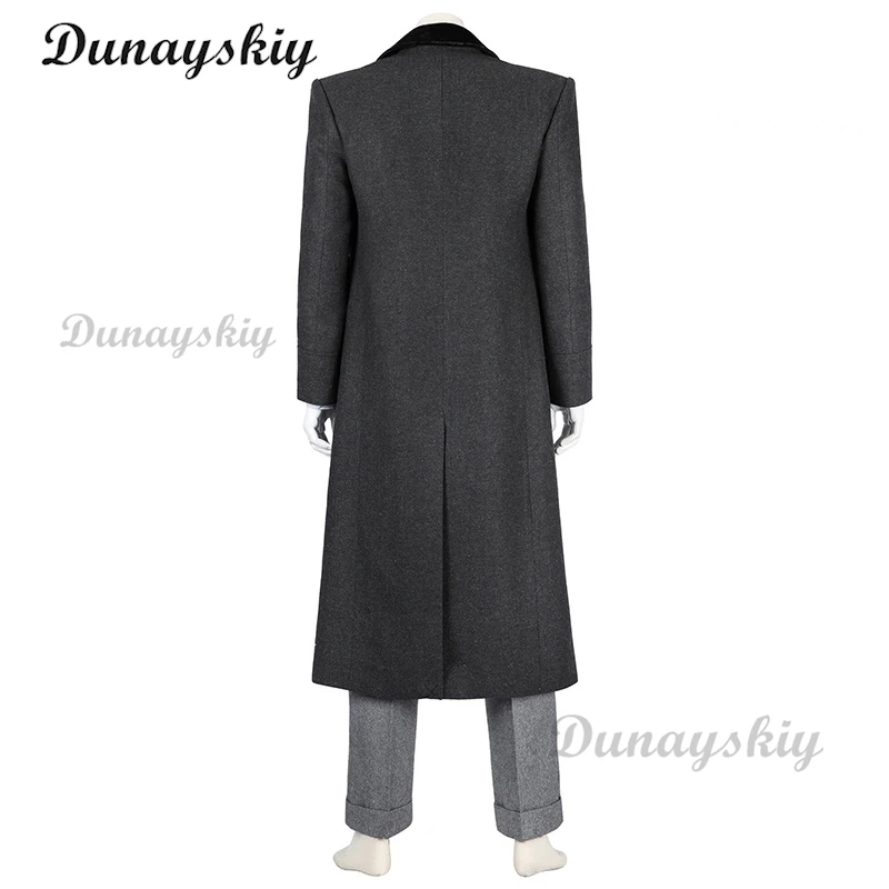 Костюм для косплея Tommy Shelby мужской костюм Peaky 6 длинный плащ полный комплект ретро