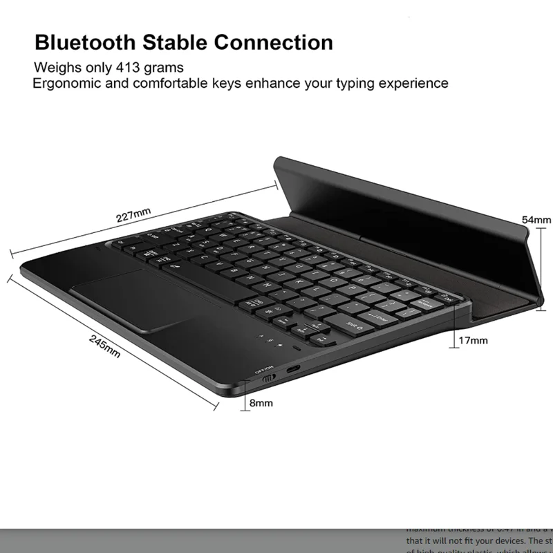 Чехол с Bluetooth-клавиатурой для Teclast X4 X6 Pro Plus клавиатура планшетного ПК функцией