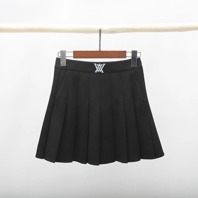 

Женская одежда для гольфа, Высококачественная весенне-летняя женская юбка для гольфа с высокой талией, Стрейчевые спортивные теннисные шор...