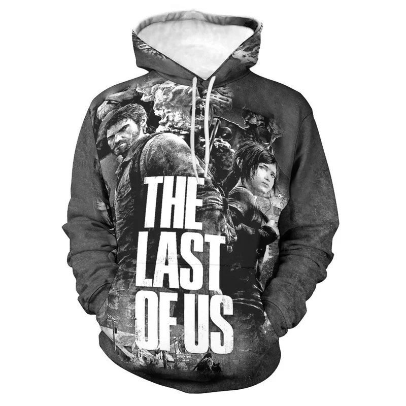 

Толстовка унисекс с длинным рукавом и принтом «The Last Of Us»