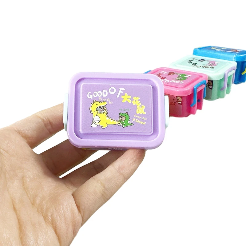 Миниатюрный кукольный домик аксессуары портативный ящик для хранения детей