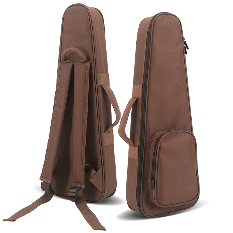 

Ukulele Bag Case Backpack 21 23 26 Inch Size Soprano Concert Tenor Brown Mini Guitar Ukelele Uke Accessories Parts Gig