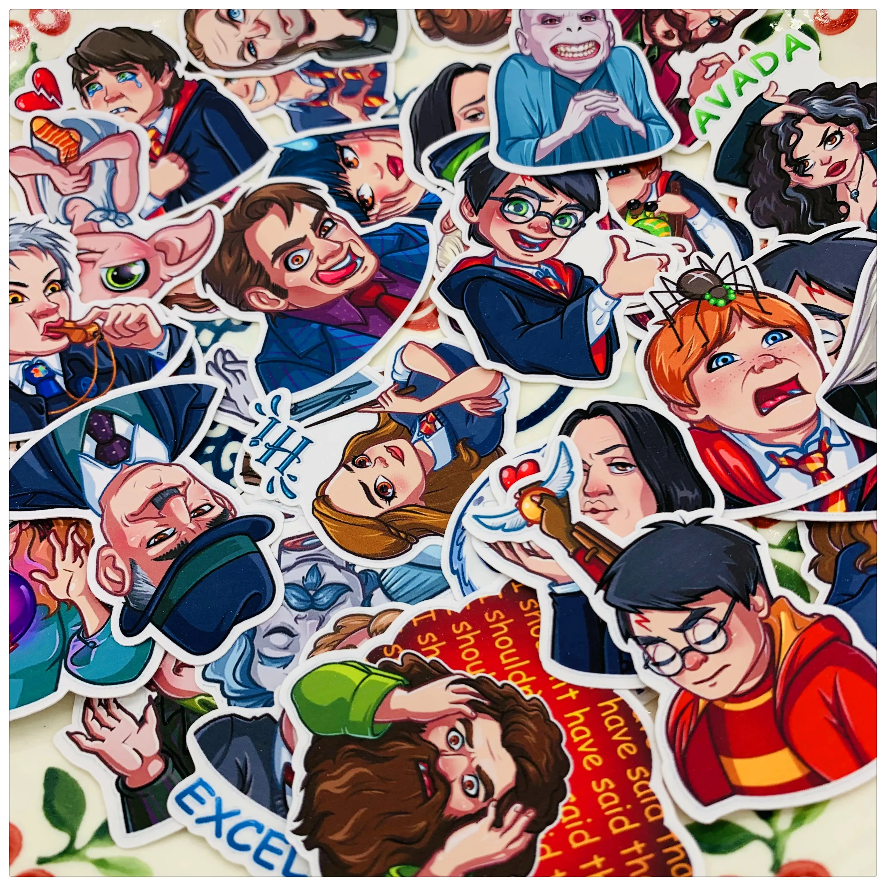 

33PCS Retro magic Stickers Crafts And Scrapbooking stickers book Student label Decorative sticker DIY Stationery