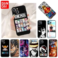 monkey d luffy one piece anime phone case for iphone 11 12 13 pro max xr se 7 8 6s plus x xs max soft silicone back cover funda
