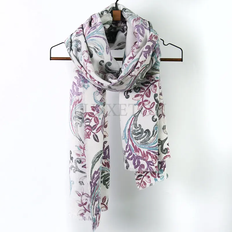 

Cashmere Scarf Winter Bufanda Women Shawls Warm Wraps Lady Print Fashion Pashmina Thick Blanket Foulard Stoles