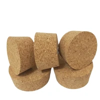 2pcslot lab big size top dia 88mm to 105mm wood cork cap thermos bottle stopper essential oil pudding glass bottle lid