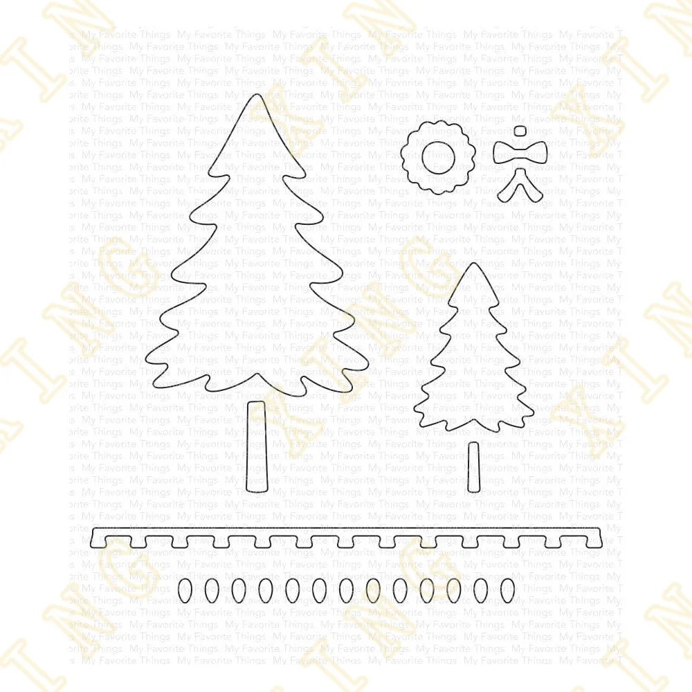 

Christmas Tree Wreath Light String Metal Cutting Die Scrapbook Embossed Paper Card Album Craft Template Cut Die Stencils New