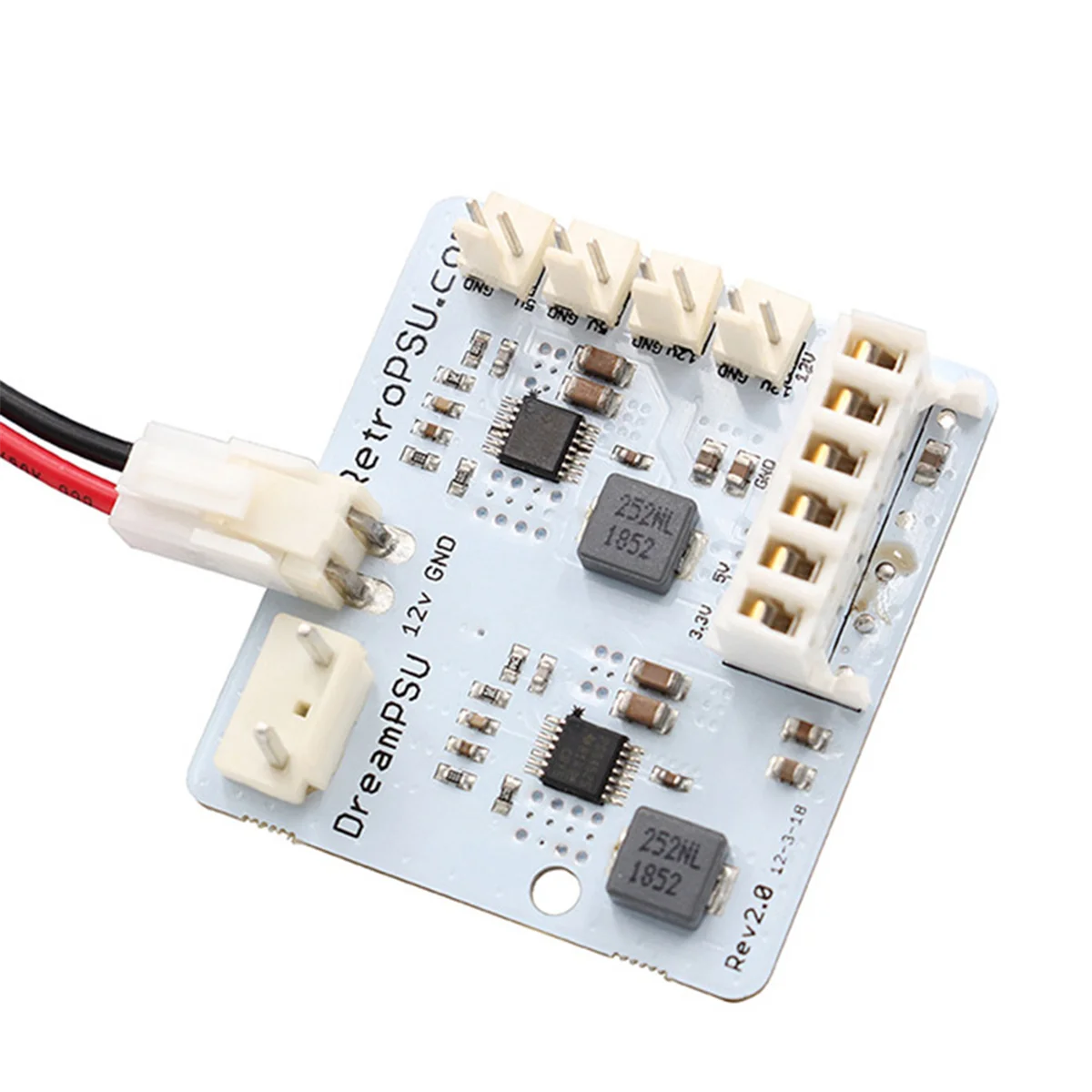 Плата питания Rev2.0 Dream PSU 12 В для игровой консоли SEGA DreamCast запасные части A