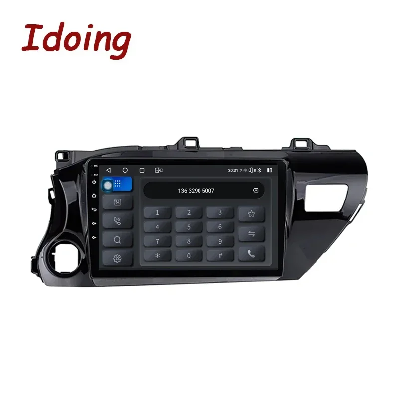 Idoing10.2&quotCar Stereo Android Head Unit For Toyota Hilux Pick Up AN120 2015-2020 Radio Multimedia Player Navigation GPS No 2din