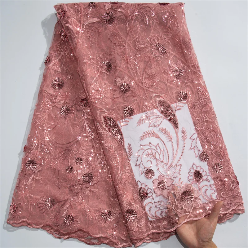Кружевная ткань с блестками