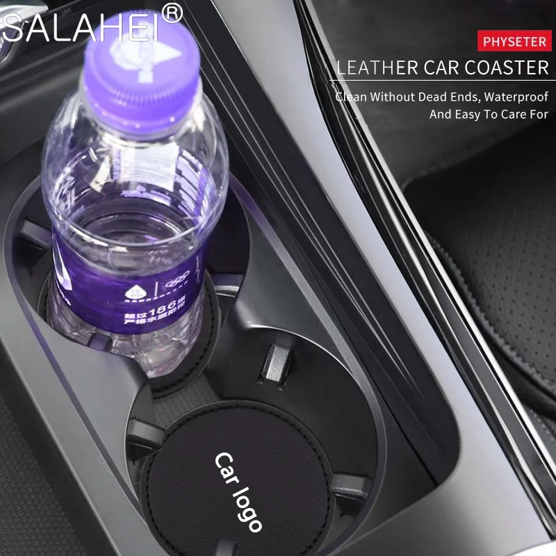 Для ZEEKR 001 009 2022 2023 2024 аксессуары для интерьера 2 шт. Стайлинг автомобиля кожаные