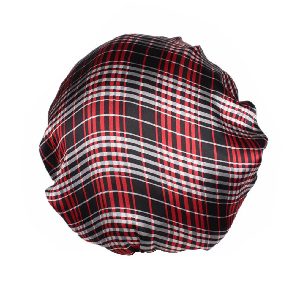 

Unisex Adults Satin Nightcap Wide-Brimmed Floral Men Women Sleeping Cap Keep Hair Fresh And Charming For Spring Autumn Winter