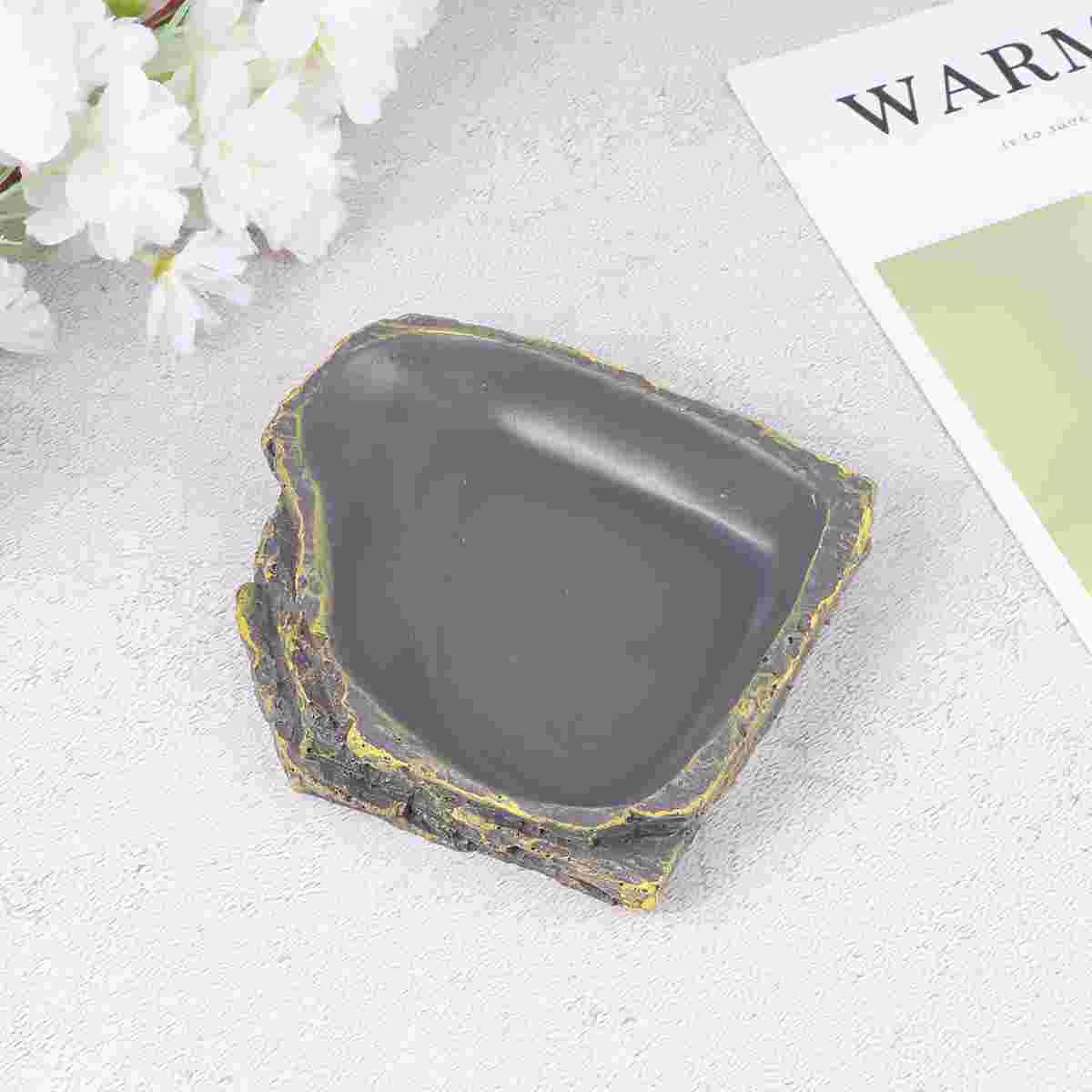 Утолщенная миска для рептилий резервуар хранения воды кормушка ящерицы черепахи