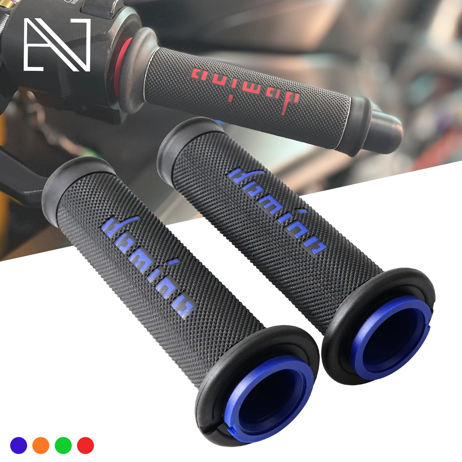 

For Yamaha YZF-R25 YZF-R3 YZF-R6 YZF-R7 YZF-R1 YZF R25 R3 R6 R7 R1 Motorcycle Domino Universal Rubber Handle Bar Grip Handlebar