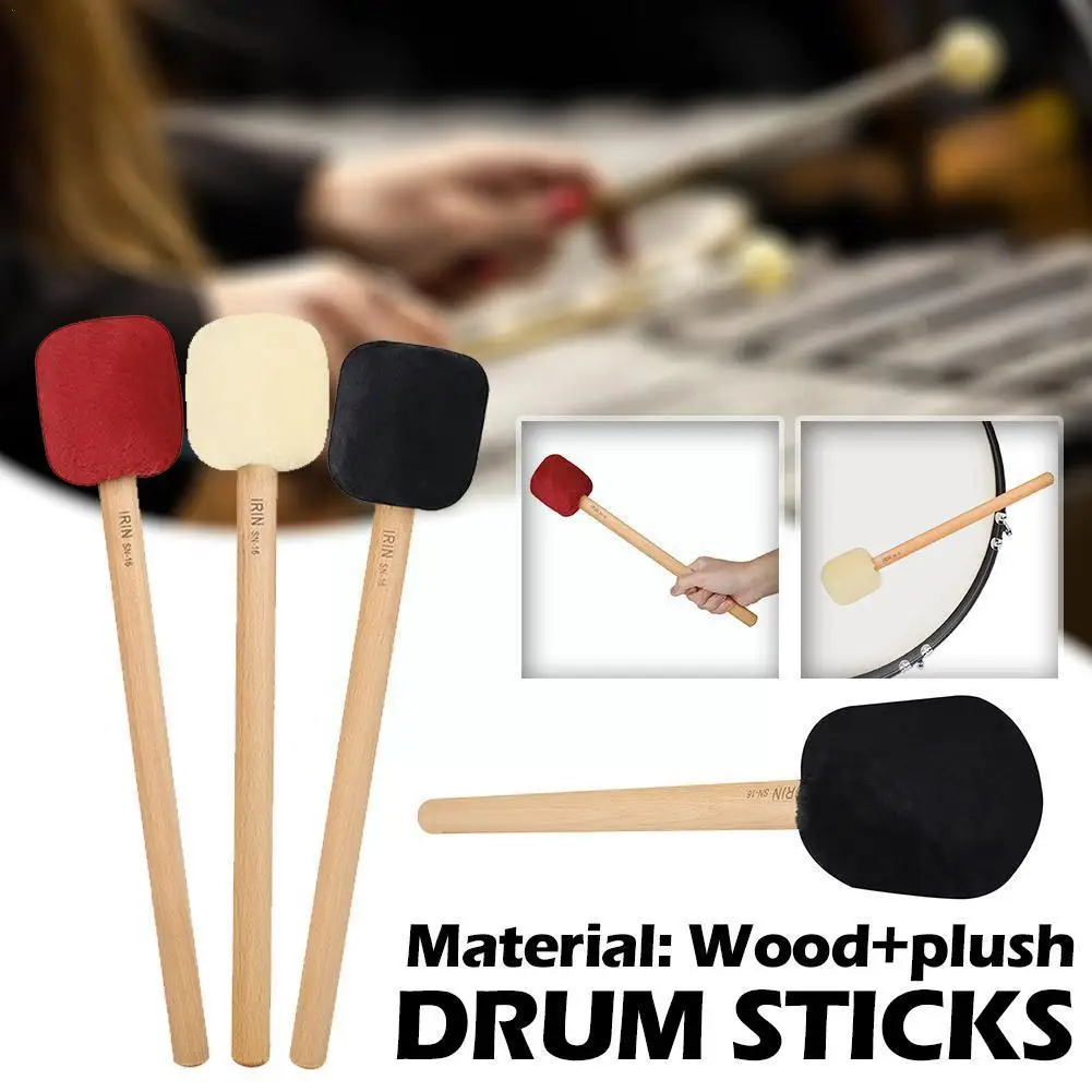 

Басовый барабан, карандаш, карандаш для Гун, пенопластовый карандаш, перкуссионный карандаш с деревянной ручкой для барабанных лент, аксессуары для музыкальных инструментов Z6N8