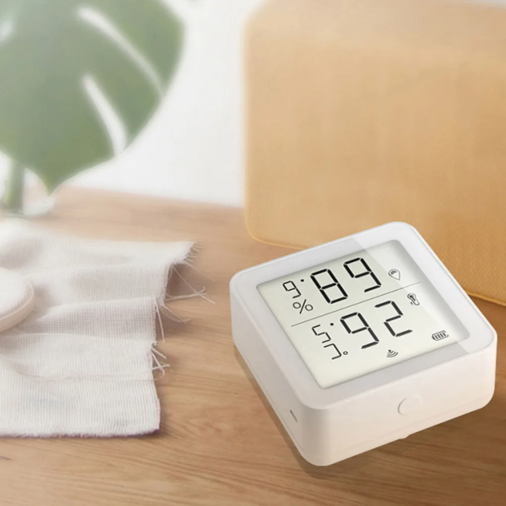 

Tuya Temperature Humidity Detector WiFi Smart Thermometer Wireless Home Humidity Sensor Temperature Meter